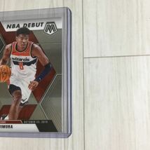 八村塁　ルーキーカード　PANINI MOSAIC #275. 1080 NBA ウィザーズ　レイカーズ_画像3