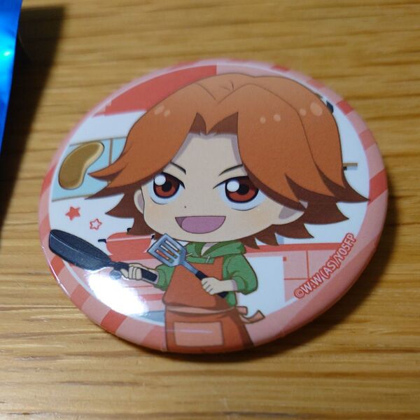 【値下げ】弱虫ペダル LIMIT BREAK 鏑木一差 缶バッジ おうちごはんミニキャラver.