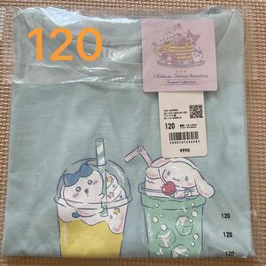 【新品未使用】ユニクロ ちいかわ×サンリオ コラボTシャツ 子供 KIDS 120cm