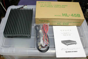  Tokyo high power HL-45B HF/50MHz 45W linear amplifier beautiful goods operation guarantee 