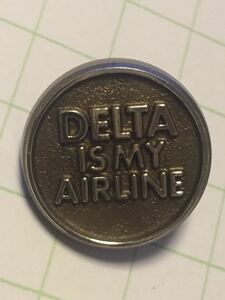  Delta delta Sky team pin bachi pin badge plastic 