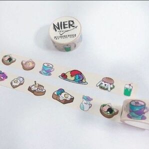 【新品･未開封品】NieR clothing MASKING TAPE《CAFE》【2cm×10m】