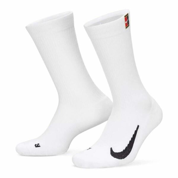 【送料無料】ナイキ(NIKE) ユニセックス 2P マルチプライヤー クッション クルー ソックス SK0118-100 2足セット　25〜27cm(L)