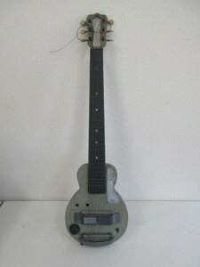 e022*ni card * electric * guitar model 614MⅡF metal body Manufacturers Mark plate less present condition goods Junk 