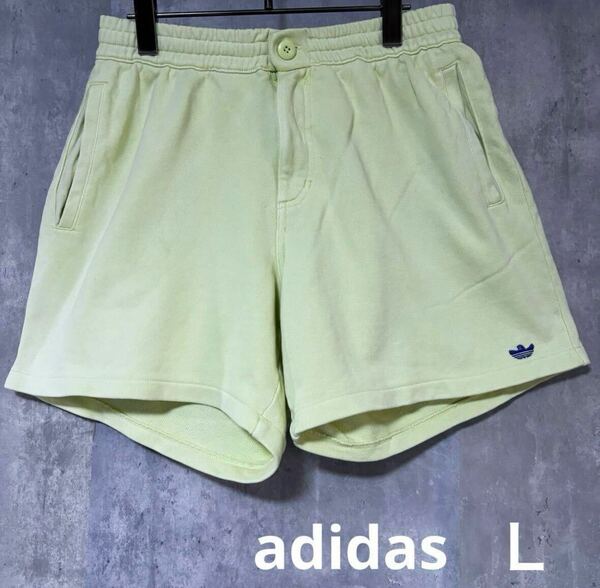 アディダス　adidas ハーフパンツ スウェット　Ｌ