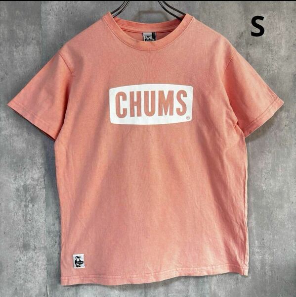 チャムス　CHUMS Tシャツ　S ピンク