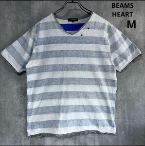 ビームス　BEAMS HEART Tシャツ　M ボーダー