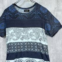 ザラ　ZARA MAN Tシャツ　総柄　M_画像2