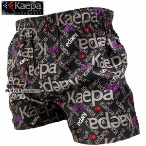 Kaepa Kei pa men's cotton bias check print trunks 2024 spring summer black L 33003-35920