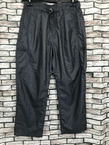 ★POST O'ALLS OVERALLS ポスト オーバーオールズ★3310 E-Z Lax 3 crinkle nylon taffeta バックルバックナイロンタフタイージーパンツ