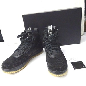 Ft1184571 ナイキ スニーカー Lunar Force 1 Duckboot Black/Metallic Silver/Anthracite 805899-003 メンズ 26.0cm NIKE 未使用