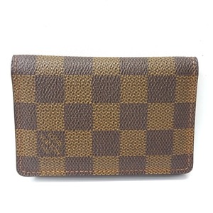 Ft1186061 ルイ・ヴィトン カードケース オーガナイザー・ドゥ・ポッシュ ダミエ LOUIS VUITTON 中古