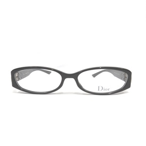 NA34844 ディオール メガネ/眼鏡 CD-7035J B6V 51□15-125 ブラック フルリム Dior 中古