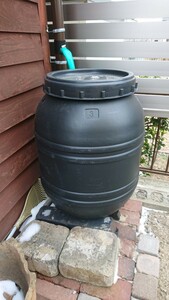  rain water tank 130L black,me Dakar, gardening, free shipping 