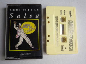 ◆カセット◆サルサ　AQUI ESTA LA Salsa　輸入版　中古カセットテープ多数出品中！