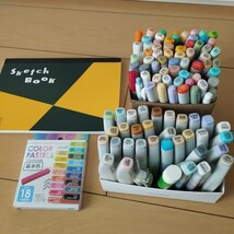 1円〜★コピック バリオスインク まとめ売 大量 セット 肌色 COPIC Too コピックチャオ スケッチブック ミリペン 製図ペン 即決 画材 sketc_画像1