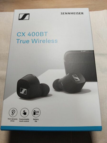 (中古美品)ゼンハイザー SENNHEISER CX 400BT True Wireless ワイヤレスイヤホン