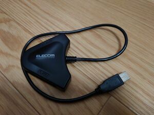 ELECOM ゲームパッドコンバータ USB接続 プレステ/プレステ2コントローラ対応 2ポート JC-PS102UBK