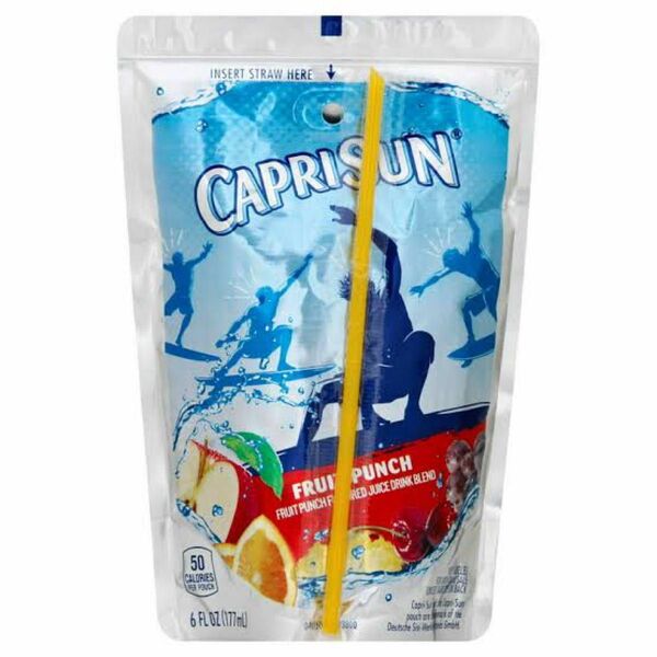 日本未発売CAPRISUN Fruit Punch カプリサンフルーツパンチジュース10本入り