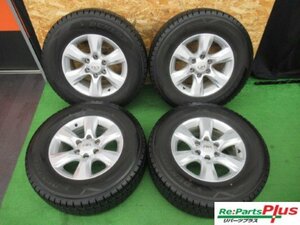 ★2967AMZ　トヨタ純正　17×7.5J 6/139.7 +25 DUNLOP　SJ8　265/65R17　冬セット　4本　中古　☆プラド・ハイラックス