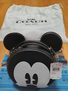 COACH×Disney ミッキー ハンドバック 2way コーチ ショルダーバッグ ディズニーコラボ 