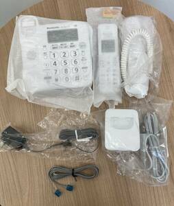 Panasonic Panasonic cordless telephone machine white VE-GD27-W * user's manual none *. on No2164