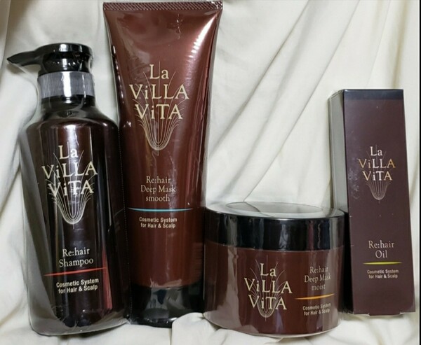 ラ・ヴィラ・ヴィータ 4点セット LA villa vita 新品 シャンプー 送料無料