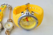 F974 DISNEY/ディズニー くまのプーさん Winnie the Pooh 腕時計 7点 クォーツ アクセサリー 大量 まとめて おまとめ まとめ売り 不動品_画像5
