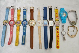 F963 Disney/ Disney Mickey Mouse и т.п. наручные часы с героями 13 позиций комплект аксессуары много совместно . суммировать продажа комплектом неподвижный товар 