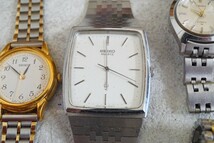 F998 全てSEIKO/セイコー メンズ レディース 腕時計 7点 クォーツ ブランド アクセサリー 大量 まとめて おまとめ まとめ売り 不動品_画像3