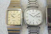 F993 全てSEIKO/セイコー メンズ 腕時計 6点セット クォーツ デジタル ブランド アクセサリー 大量 まとめて おまとめ まとめ売り 不動品_画像2