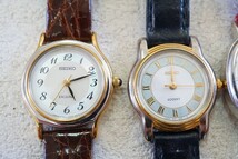 F1291 全てSEIKO/セイコー レディース ヴィンテージ 腕時計 7点セット アクセサリー アンティーク 大量 まとめて おまとめ 不動品_画像2