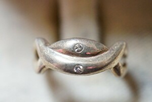 706 海外製 シルバー リング 指輪 ヴィンテージ アクセサリー SILVER 925刻印 アンティーク シルバージュエリー 装飾品