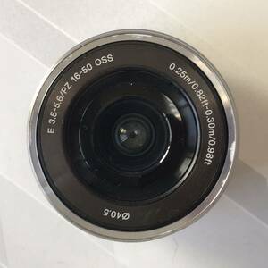  postage 300 jpy ~ Sony SONY standard zoom lens E 3.5-5.6 PZ 16-50mm OSS