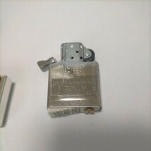 1円〜 zippo カーボン ファイバー × シルバー 銀仕上げ 中古 喫煙具 ジッポ アンティーク _画像9