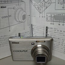 Nikon ニコン COOLPIX S600 デジタルカメラ チタンシルバー 動作確認済み _画像9