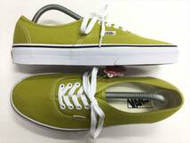 VANS オーセンティック マスタード イエロー? グリーン? US8 (26cm) アメリカ企画限定!! バンズ Authentic_画像5