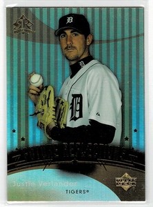 2005 UD Reflections Justin Verlander RC