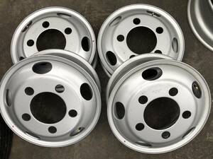 【新車外しスチールホイ－ル Y2324】★まとめ買い特価品☆ TOPY 16x5.5 5穴 JIS P.C.D 208mm オフセット 115mm 4枚セット