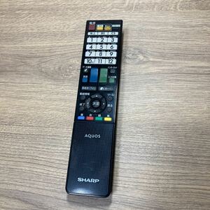 SHARP テレビリモコン GA930WJSA 動作品 ☆22