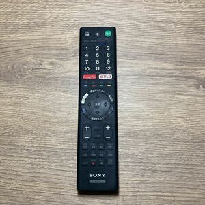 SONY テレビリモコン RMF-TX200J 動作品 ☆66