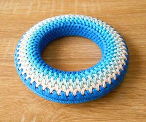 * archery handicraft rattan & craft skill string volume light blue series gradation /290*