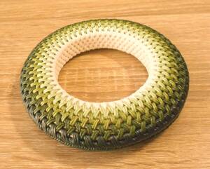 * archery handicraft rattan & craft skill string volume green series gradation /303*