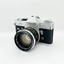 Canon キャノン FT QL レンズ FL 50mm 1:1.4 一眼レフ フィルムカメラ マニュアルフォーカス 現状品_画像1