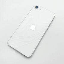 Apple iPhone SE 第2世代 128GB MXD12J/A バッテリ77% ホワイト SoftBank 利用制限〇 通電確認済 現状品_画像2