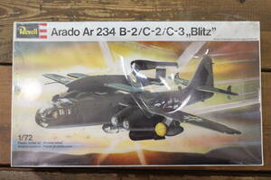 A65 Revell レベル 当時物 未組立 未開封 1/72 スケール Arado Ar 234 B-2/C-2/C-3 Blitz アラド ブリッツ プラモデル 航空機 戦闘機