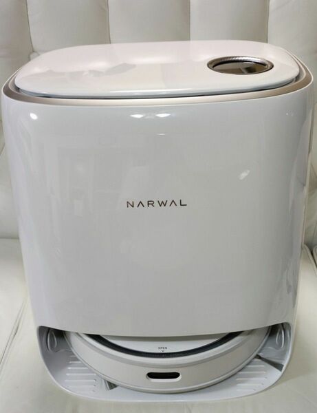 極美品　Narwal Freo ロボット掃除機 　全自動モップ 洗浄、温風乾燥　モップリフトアップ機能、汚れ検知機能　元箱在り 