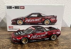 MINI-GT 1/64 街道ハウス KAIDO HOUSE ホンダ NSX エヴァーシブ V1 レッド