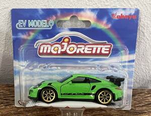 【新品】 マジョレット majorette ポルシェ 911 GT3 RS グリーン 緑