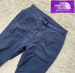 【美品★】W30 ノースフェイスパープルレーベル◆トレッキングパンツ/ネイビー☆FLASHDRY Trekking Pants/NT5451N (5)